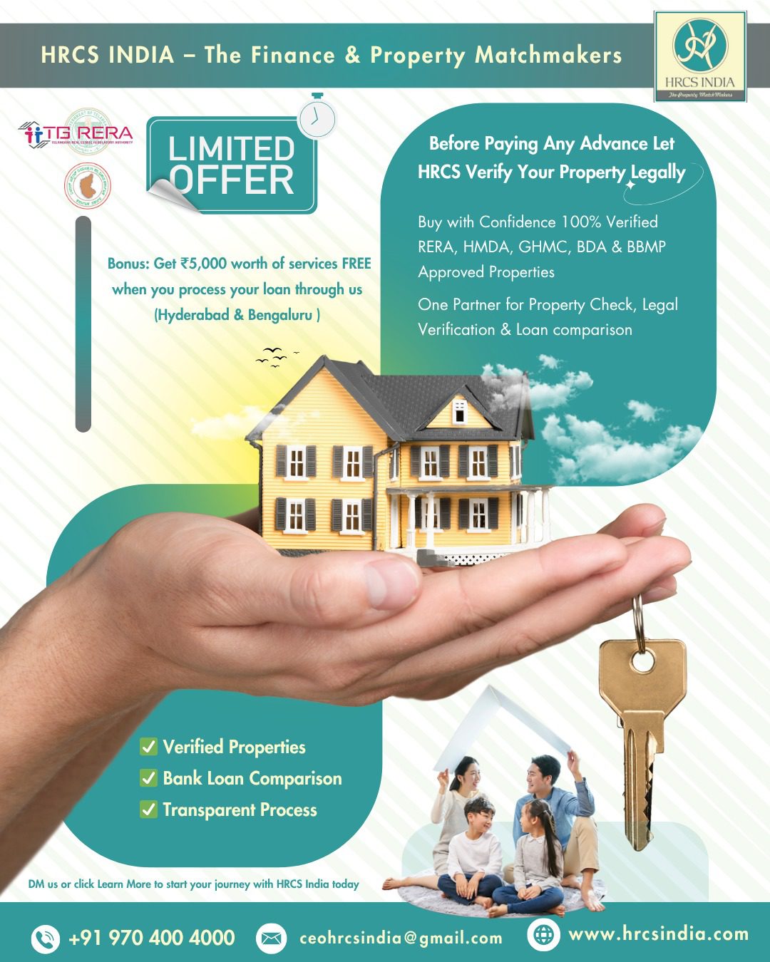 Property Legal Check & Loan Comparison